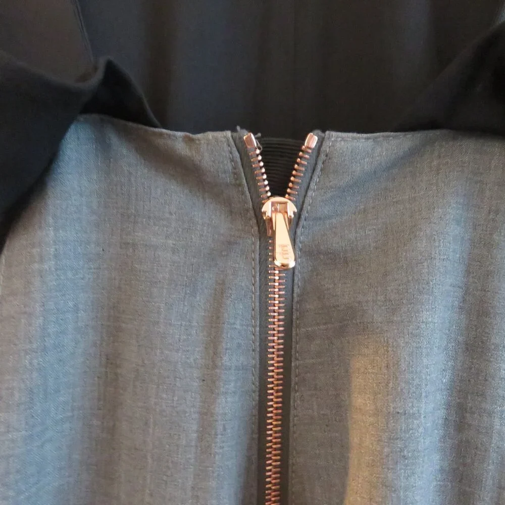 KIT AND ACE Stardust Overalls Jumpsuit Minimalist Academia Wool Silk Blend US 6 - Picture 13 of 15